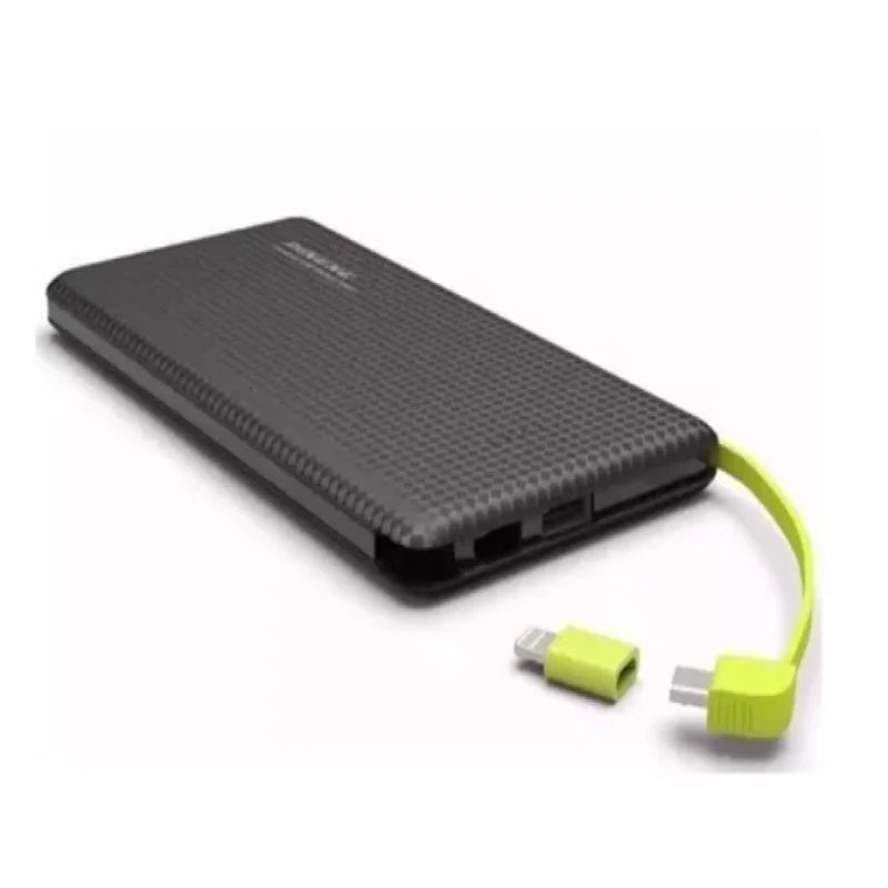 Carregador Portátil 10000 mAh, Rápido, Fácil de Transportar