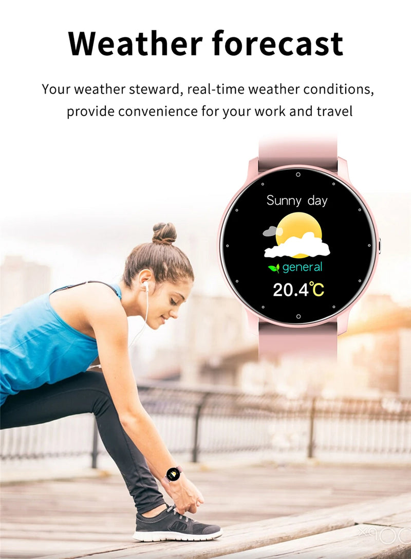 Smartwatch à Prova d'Água, Esportivo, Compatível com Xiaomi e Huawei, 2023