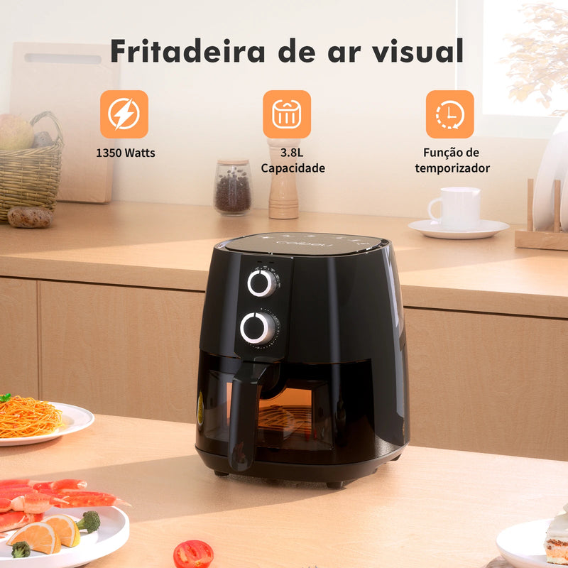 Fritadeira Elétrica Air Fryer, 127 e 220 Volts, 1500 Watts