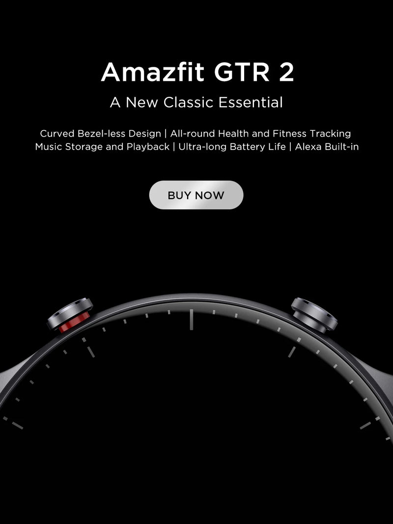 Smartwatch Amazfit GTR 2, com Alexa Integrada, Bateria de Longa Duração, para Android e iOS