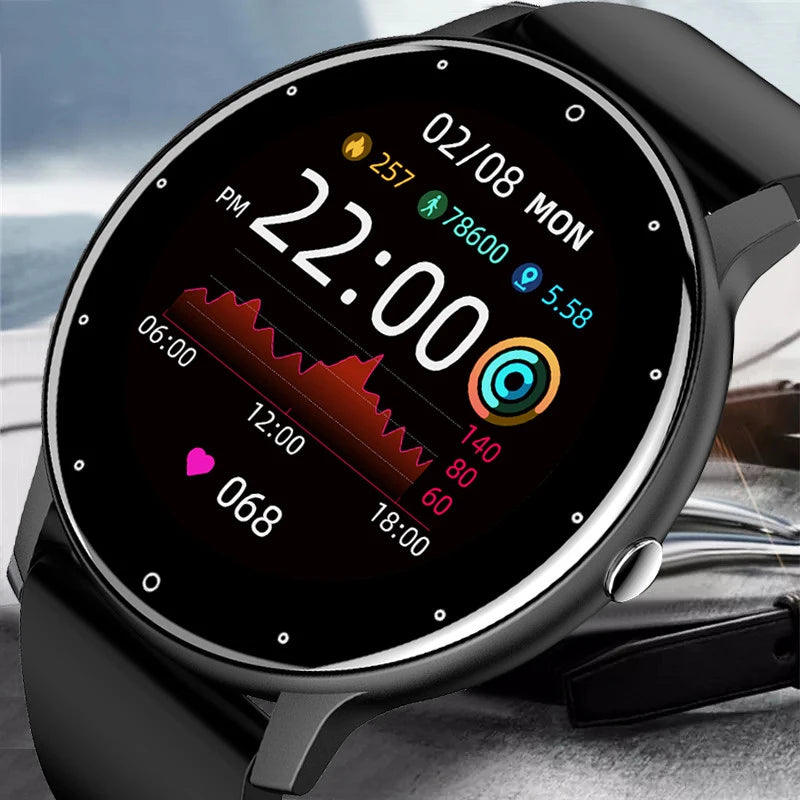 Smartwatch à Prova d'Água, Esportivo, Compatível com Xiaomi e Huawei, 2023