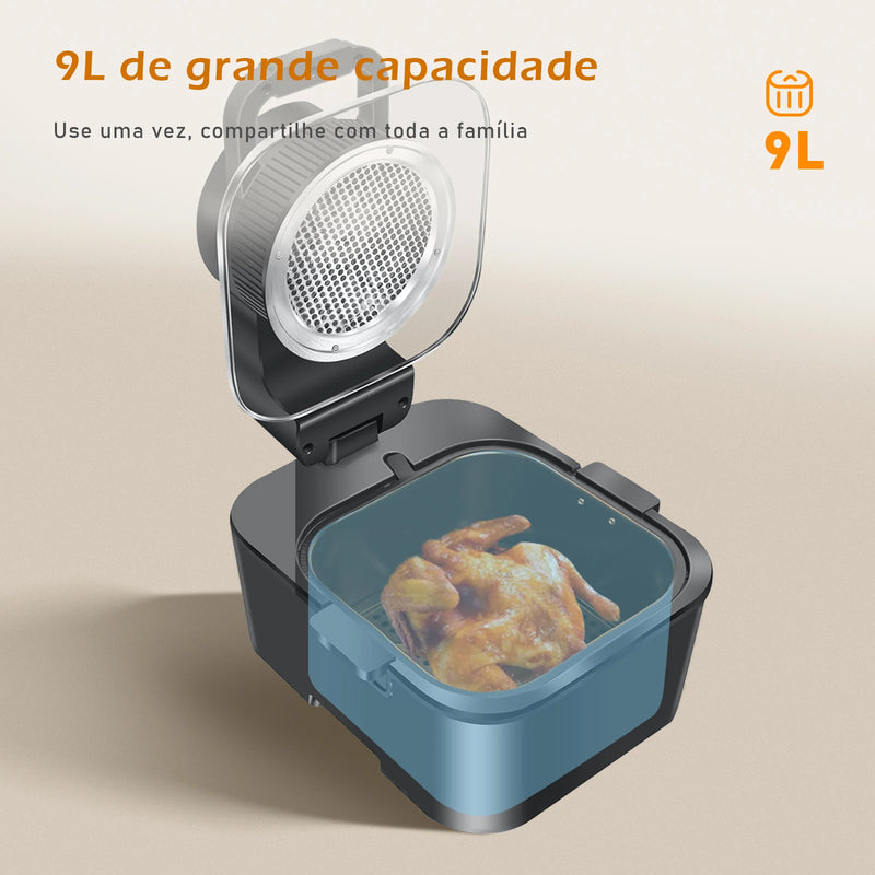 Fritadeira Elétrica Air Fryer, 127 e 220 Volts, 1500 Watts