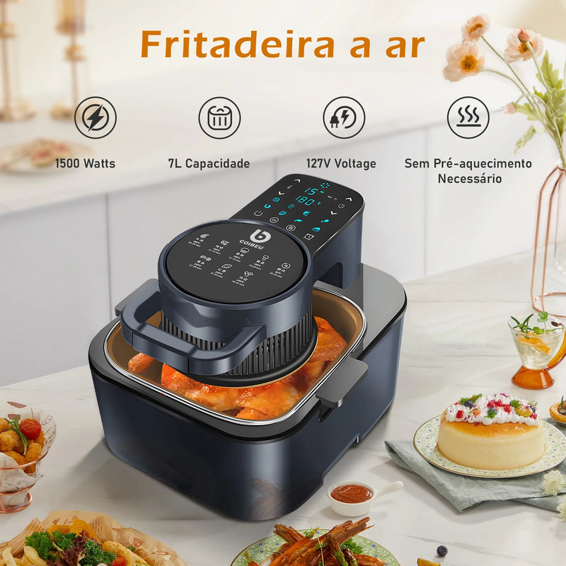 Fritadeira Elétrica Air Fryer, 127 e 220 Volts, 1500 Watts