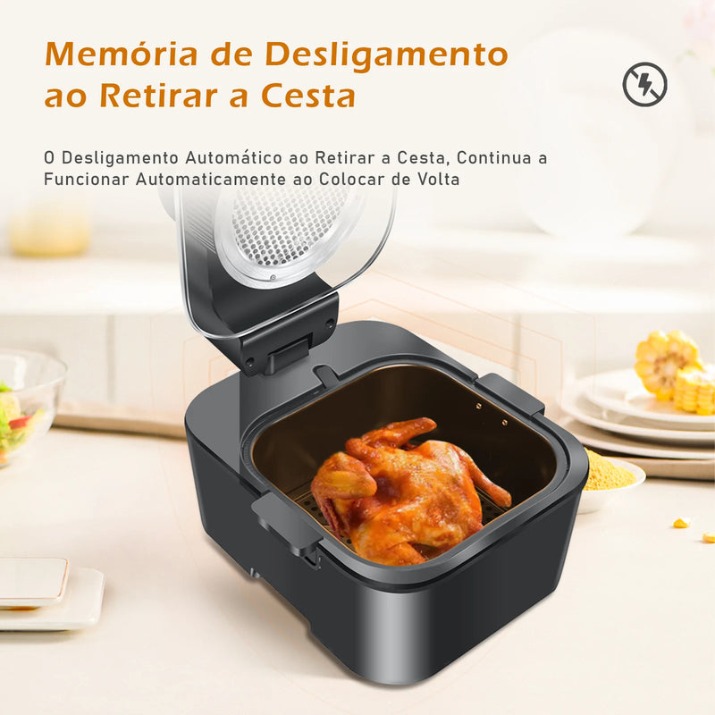 Fritadeira Elétrica Air Fryer, 127 e 220 Volts, 1500 Watts